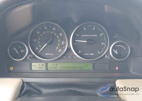 2007 Land Rover Range Rover Supercharged z USA, uszkodzony, nr VIN SALMF13427A259686